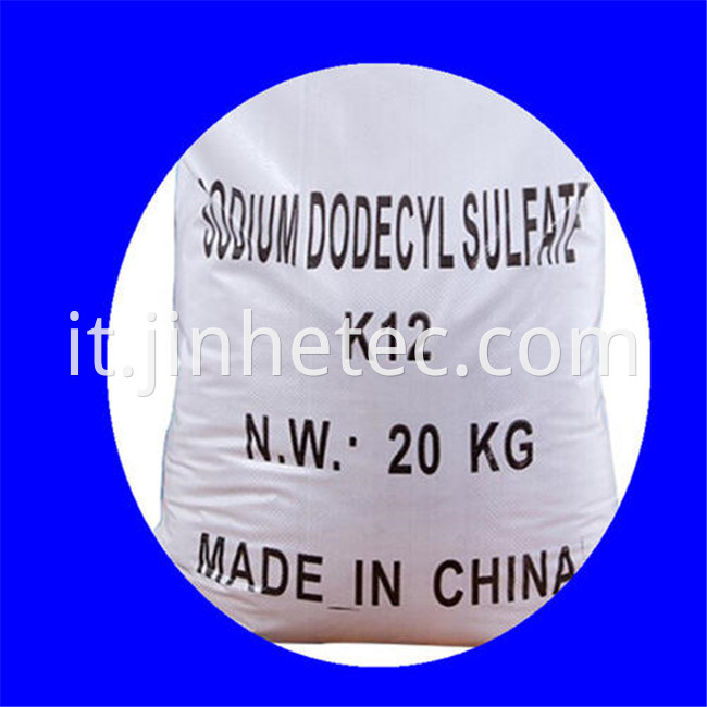 White Powder Needle SLS Sodium Lauryl Sulphate K12